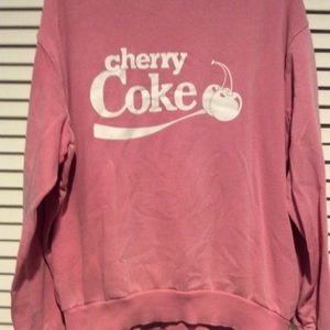 Cherry coke sweatshirt